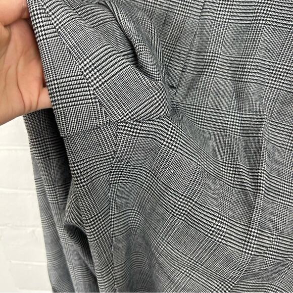 Talbots Herringbone Houndstooth Curvy Fit Wool Blend Trouser Pants Size 12 - Picture 10 of 12